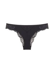 Трусики TRIUMPH Panty Peony Florale Brazilian, черный