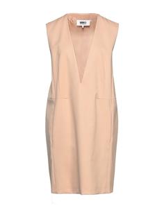 Мини-платье Mm6 Maison Margiela, бледно-розовый