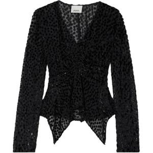 ISABEL MARANT Женская черная футболка