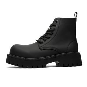 Chi Wolf Кроссовки Мартин унисекс черные с черной флисовой подкладкой, цвет Black Fleece-Lined