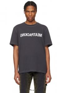 Серая футболка «Meatpacking» Helmut Lang