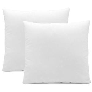 Подушка Zollner 00000114 2 шт, 40x10x40 см, белый