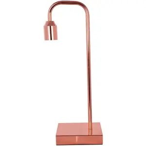 Настольная лампа Kayoom "Galileo 710 настольная лампа", 1 лампочка, лампочка E27 | без лампочек, высокое качество, исключительный, цвет Kupfer