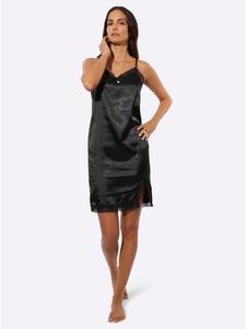 черная ночная рубашка creation L