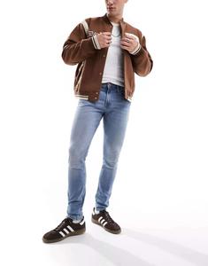 Светло-синие джинсы скинни Jack & Jones Essentials Liam