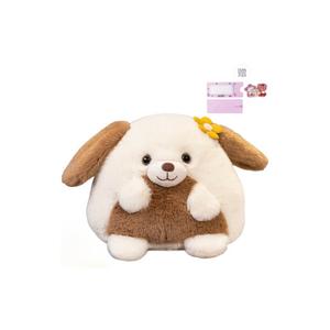 Очаровательная и милая круглая плюшевая кукла овчарка кошка лиса высота 23см AOLETU