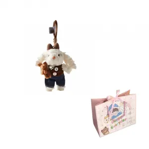 Плюшевая кукла Maillard Style Jeans Little Rabbit Dolls высотой 18 см GUAIGUAIXIONG