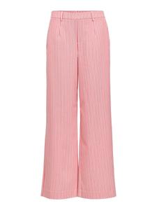 Широкие брюки OBJECT OBJLisa, красно-белый