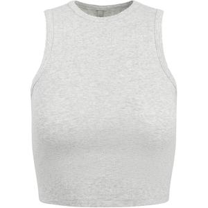 Skims Топ-майка женская LIGHT HEATHER GREY/Light Heather Gray