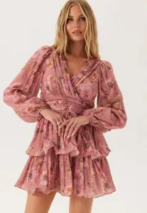 Платье-Баллон в повседневном стиле Bubbleroom, Pink