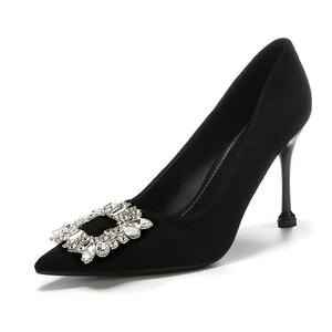 TAOLEI Тонкие туфли на шпильке женские черные