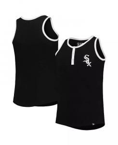 Топ-майка Henley Black Chicago White Sox от Big Girls New Era