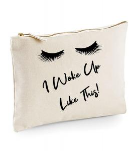 Lashes Я проснулась такой косметичкой 60 SECOND MAKEOVER, бежевый