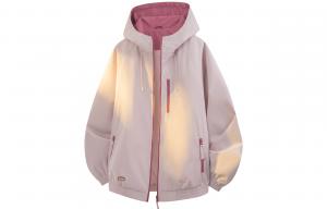 Куртка Unisex Hooded Moderate Workwear WARRIOR, розовый[free diy badge]