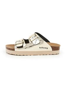 Мюли billowy, золотой