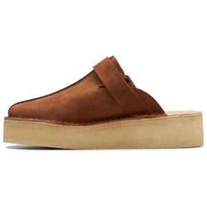 Сандалии с закрытым носком женские мокко Clarks, Mocha/Light Umber