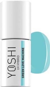 Цветной гибридный лак для ногтей, 804 Green Love Machine, 6 мл Yoshi