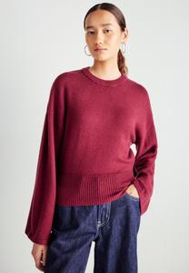 Джемпер Gina Tricot WIDE SLEEVE, Zinfandel/Bordeaux