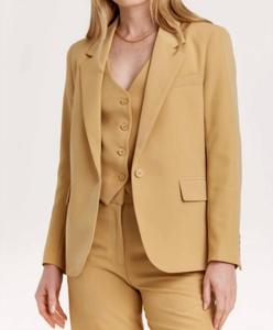 Блейзер Baylor с зазубренным воротником цвета гречихи Another Love, цвет buckwheat