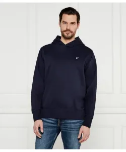 Оригинальная толстовка Shield Regular fit Gant, синий