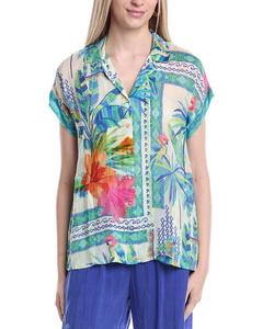 Джонни был Мелиссой Топ Johnny Was, белый