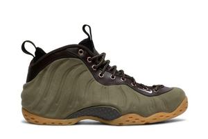 Кроссовки Nike Air Foamposite One PRM Olive, зеленый