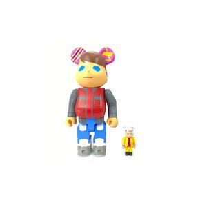 KaNo X Medicom Back To The Future Designer Con Marty And Doc BE@RBRICK