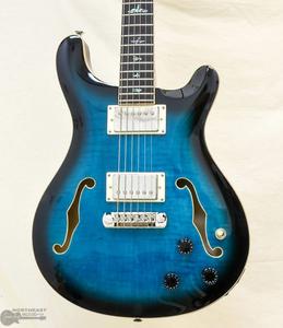 Электрогитара PRS SE Hollowbody II Piezo - Peacock Blue Smokeburst
