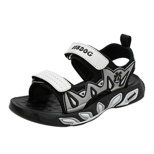 Низкие Детские сандалии BOBDOG, черный/белый