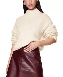 Вязаный в Германии уютный свитер Marc Cain, белый