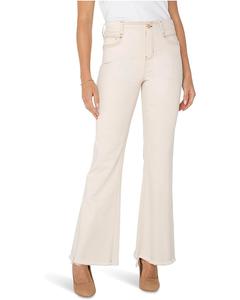 Джинсы Liverpool Los Angeles Gia Glider Pull-on Flare With Forward Side Seam, цвет Seaside Dunes