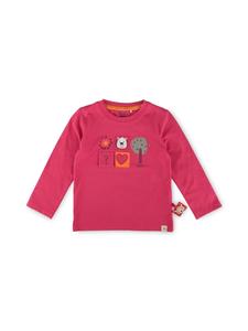 Рубашка с длинным рукавом Fancy Forest розового цвета Sigikid