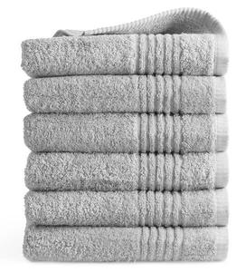 Набор полотенец Phlox Supreme (6 шт), 50x1x100 см, светло-серый