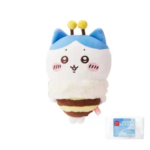 Плюшевая кукла Chiikawa Usagi Hachiware Chiikawa Sakura Season Bee высотой 13,5 см MINISO