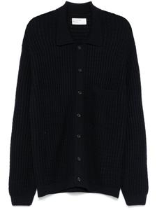 Кардиган с классическим воротником Universal Works, синий