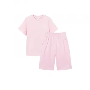 Детская спортивная футболка с круглым вырезом PUMA, dream розовый 60301