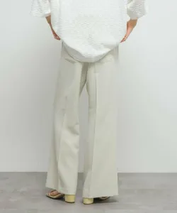 Узкие брюки-клеш, доступны в двух размерах Kbf, цвет L.Beige