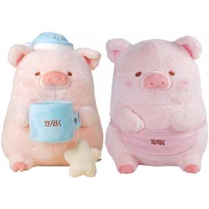 Lulu The Piggy Family Combo Dolls плюшевая кукла 40*33*30см высота M&G SHOP