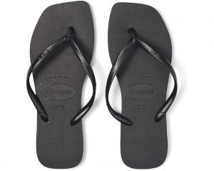 Сандалии Havaianas Slim Square Flip Flop, черный