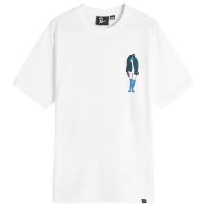 Футболка с надписью «Сломанная дверь» By Parra, белый