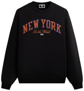 Свитшот Kith For The New York Knicks Vintage Nelson Crewneck, черный
