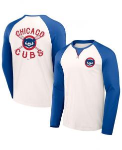 Мужская коллекция Darius Rucker от White, футболка цвета реглан Royal Chicago Cubs Team Color Fanatics, мультиколор