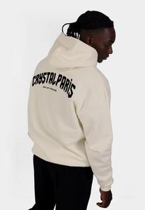 Худи CRYSTAL PARIS DOOM, Coconut/Off-White