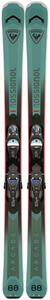 Новые лыжи Rossignol Arcade 88 2026 года, 186 см, с креплениями Look SPX 12 Konect GW Blue Steel