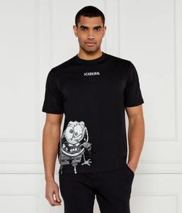 Футболка айсберг x губка боб Regular fit Iceberg, черный