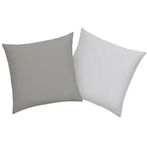 Мой домашний наволочка DESNER2 наволочка с двусторонним дизайном My Home, серый/серебристый