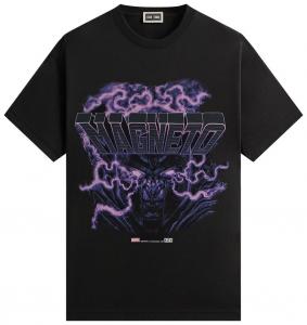 Винтажная футболка Kith x Marvel Magneto, черная