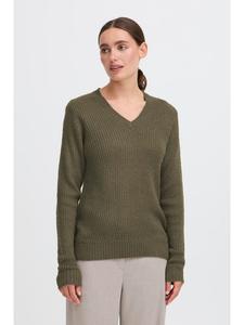 Oxmo Свитер с V-образным вырезом OXFSinvi зеленого цвета