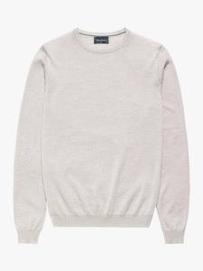 Camber свитер из мериносовой шерсти с круглым вырезом Oliver Sweeney, Pebble