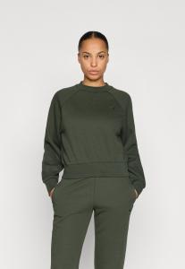 Толстовка Champion CREWNECK RIB-HEM, Dark Green
